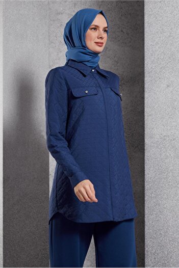 Alvina Quilted Patterned Tunic 45225