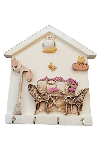 Merland Decorative Wall Hanging Key Holder, Owl Key Holder.