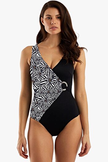 AYYILDIZ 49600 Black Recovery Swimsuit