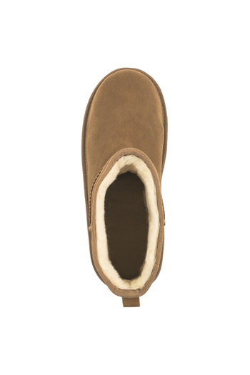 UGG Κοριτσίστικες σουέτ μπότες με χοντρή σόλα 1143700 Κ