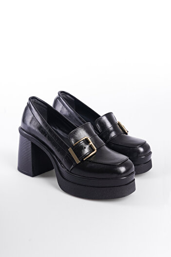 Capone Outfitters Rowena Дамски обувки с висок ток и катарама