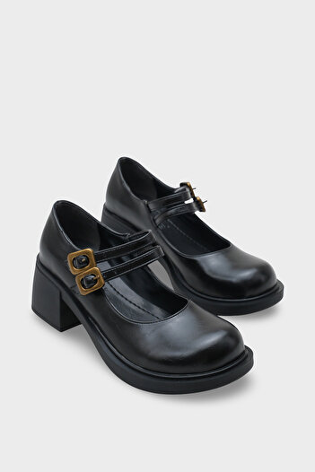 Capone Outfitters Γυναικεία παπούτσια με διπλή πόρπη Mary Jane