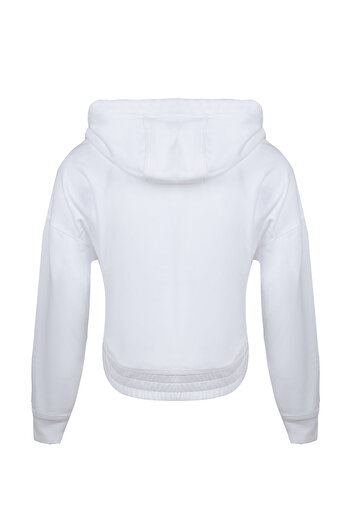 Calvin Klein Women's Sweatshirt Pf2T2100-Wht