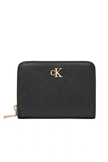 Calvin Klein Minimal Monogram Kadın Siyah Cüzdan LV04F1064G-UB1