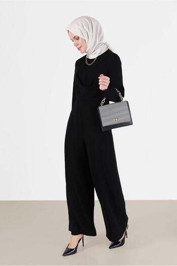 Alvina WAIST DETAILED BACK ZIPPERED JUMPSUIT 42451