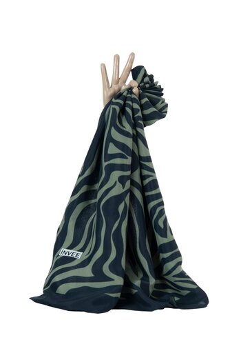 Invee Zebra Shawl Khaki