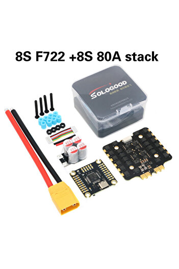 Choice 8S F722 80A stack SoloGood F722 80A 8S Stack F405 6S 80A Stack Flight Control 4in1 ESC ICM42688P for