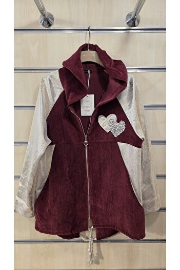 Park Moda Velvet Jacket Gilded Hooded