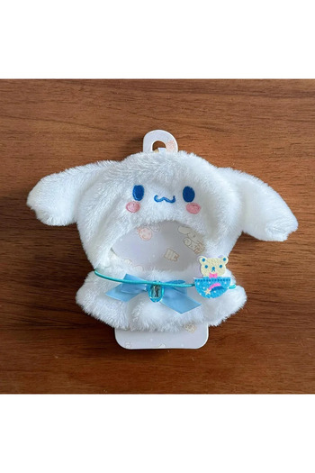 Miniso no doll Cinnamoroll Labubu Cape Skirt Suit Sitting Party Sanrio Hello Kitty Clothes The Monsters Vin