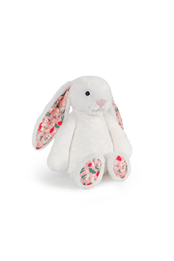 Choice 30cm white 30cm Cute Rabbit Floral Ears Plush Toys Rabbit Stuffed Dolls Kawaii Room Decor Toy Soft S