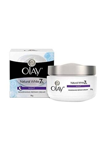 OLAY Natural White 7 In 1 Night Nourishing Repair Cream 50grams