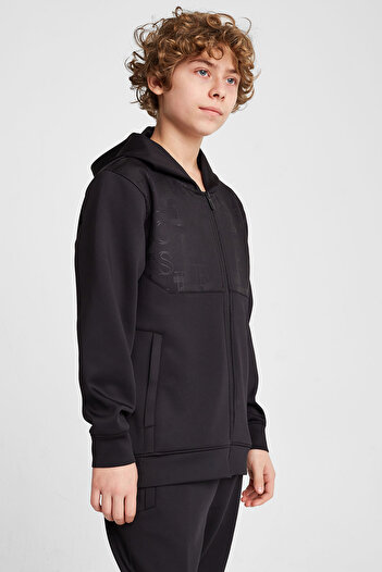 Lescon Children's Zippered Hooded Sweatshirt 25N-3135