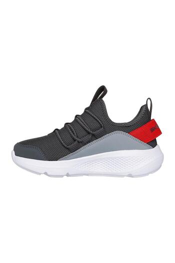 SKECHERS GO RUN ELEVATE-CHARCOAL RED