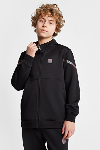 Lescon Children's Zippered Hooded Sweatshirt 25N-3128