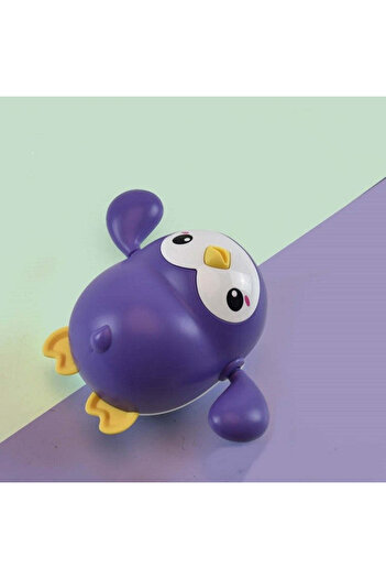 AQUAJOY Interactive Bath Toy Purple Penguin | 3
