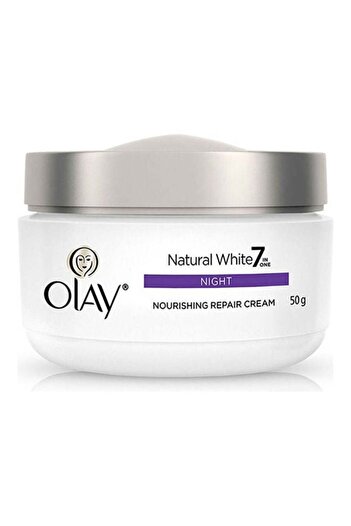 OLAY Natural All In One Fairness Night Skin Cream White 50grams
