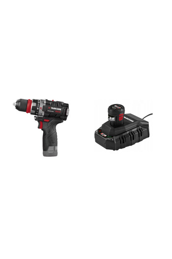 PARKSIDE Screwdriver and drill PSBSAP 12 A1, 12V, with percussion, 2.5 Ah battery and charger included
