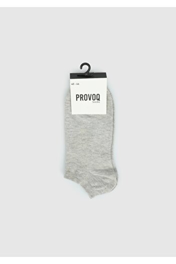 Provoq Gray Socks Gray Single Size 39-44