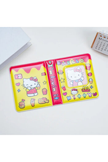Miniso Kitty Kawaii Hello Kitty Sanrio Card Book Cute Kt Cat Cartoon Photo Album Girls Idol Photo Card Memo