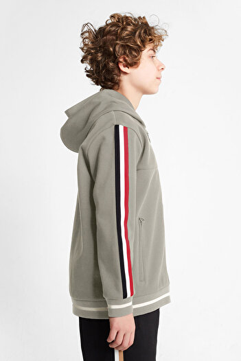 Lescon Children's Zippered Hooded Sweatshirt 25N-3130
