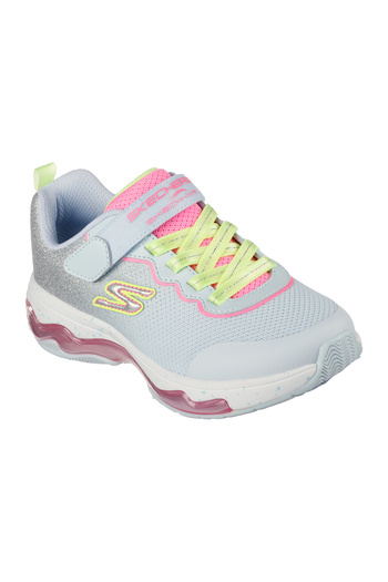 SKECHERS Skech-Air Fusion Shoes - Light Gray/Pink