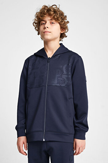Lescon Children's Zippered Hooded Sweatshirt 25N-3135