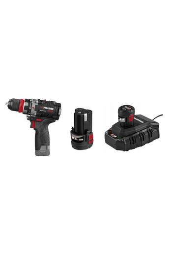 PARKSIDE Screwdriver and drill PSBSAP 12 A1, 12V, with impact, with 2 2.5 Ah batteries and charger