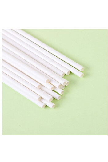 EcoVibe Set 100 Paper Straws |