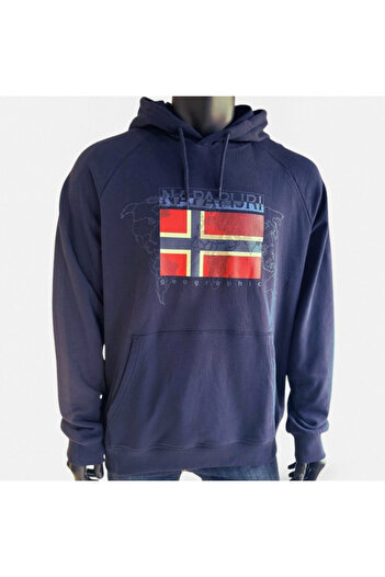Napapijri "BEVERIN" BLUE MARINE HOODIE