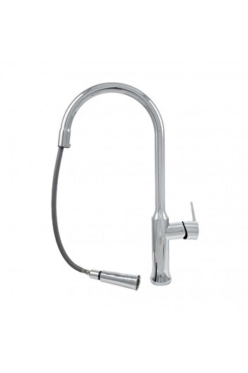 KORMAN TECHNIK Kitchen Faucet with Pull-Out Shower Sanitary Brass Cf/1035/C 1