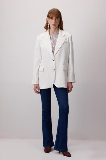 Touché Privé Double Slit Blazer Jacket