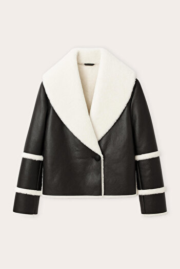 Touché Privé Fur Vegan Leather Jacket