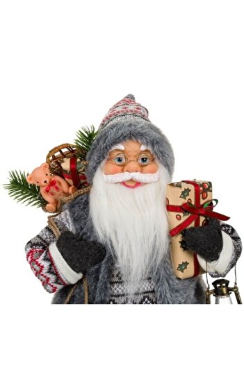 OEM Decorative figurine Santa Claus, size 25 x 17 x 46 cm, Santa Claus with gifts