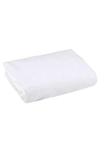 OEM Waterproof mattress cover, 200 x 200 cm, cotton + polyurethane, white