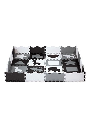 Other MD03 CHILDREN'S MAT PUZZLE PLAYPEN GRAY 36 PIECES 140x140CM NILS FUN