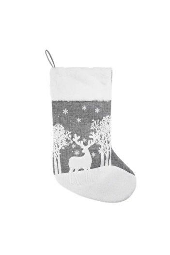 OEM Christmas decorative boot, size 24 x 31 cm, Deer