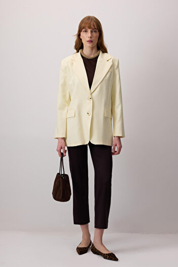 Touché Privé Double Slit Blazer Jacket