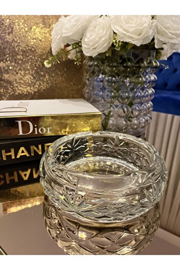 Decorland Large Size Glass Ashtray 18 cm