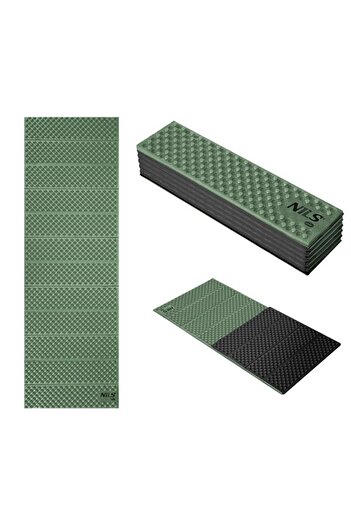 Other NC1768 GREEN FOLDABLE SLEEPING MATT 188cm NILS CAMP