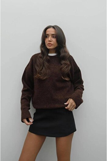 ossons Long Sleeve Crew Neck Knitwear Sweater