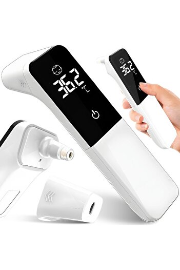 Other Termometru LCD cu infraroșu, fără contact, pentru frunte și ureche