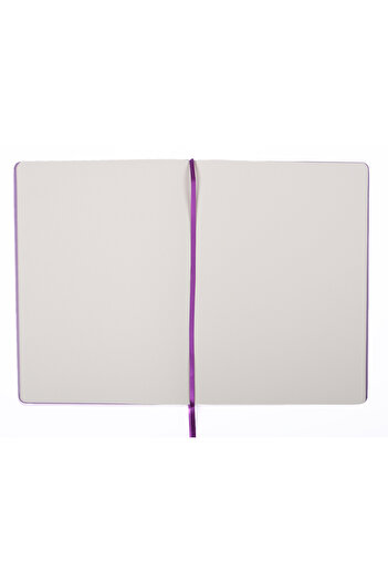 BBACK Art Collection Sketchbook 110 Gr. Unlined Ivory Paper 21X29Cm 72 Sheets. Lila Hardcover Notebook