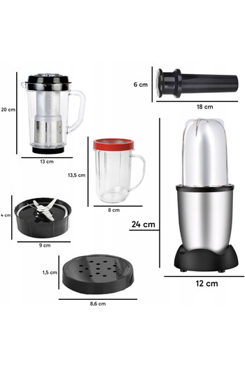 Other Blender kielichowy z funkcją sokowirówki 4 kubki 250 W