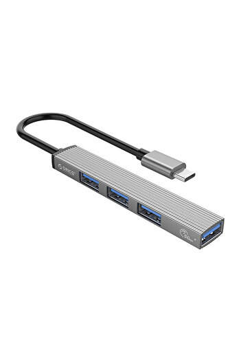 Other Hub AH-13 stacja dokująca rozdzielacz USB-C cu 4x USB-A - szary