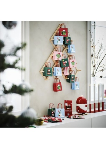 IKEA Winterfint Gift Bag, Mixed Patterns 10X10Cm 25 Pieces
