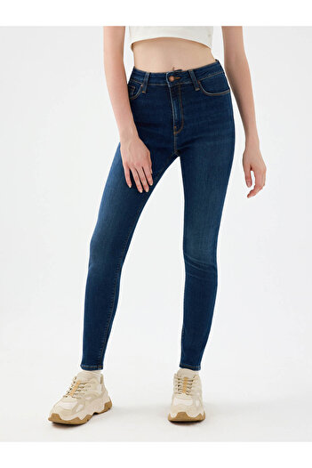 Loft Natalie Skinny Fit Dark Blue Women's Jeans Lf2037056