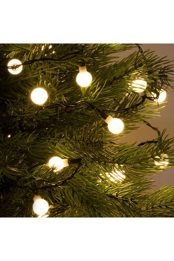 Somogyi Elektronic Garland with 100 LED bulbs Home Zep, 8m, warm white light, 230V