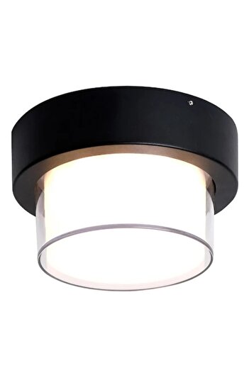 Klausen Aplica exterior cu LED Feiss 5 KL121049, 6W, 450lm, lumina neutra, negru, modern