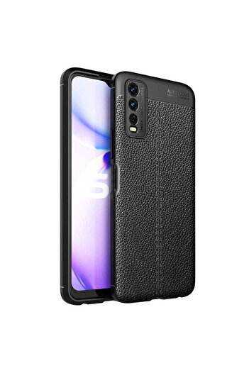 Aden Vivo Y11S Case Niss Silicone Cover - Black
