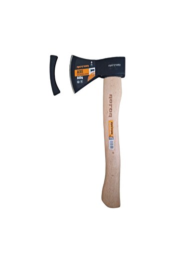 Rotor Axe 600g, 32 cm wooden handle, for light cutting work